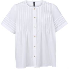 PREPAIR BLUSE, DAHLIA BLOUSE, WHITE